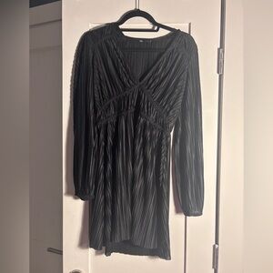 Zara Black Long Sleeve Dress